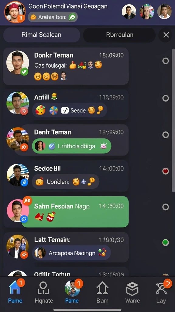 77singa - Tampilan grafis yang menarik dan modern.