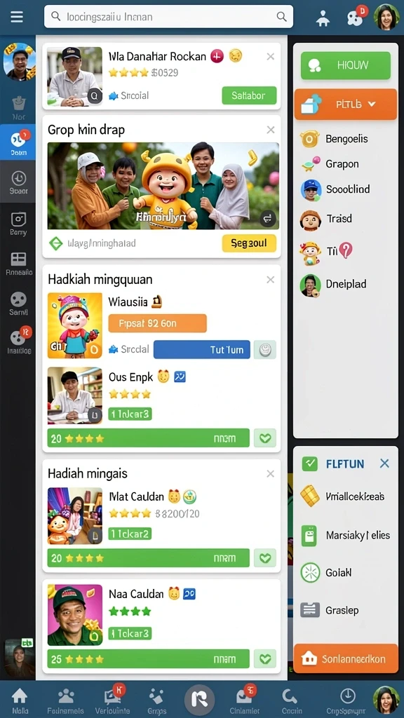 atom138 - Antarmuka pengguna yang bersih dan mudah dinavigasi.