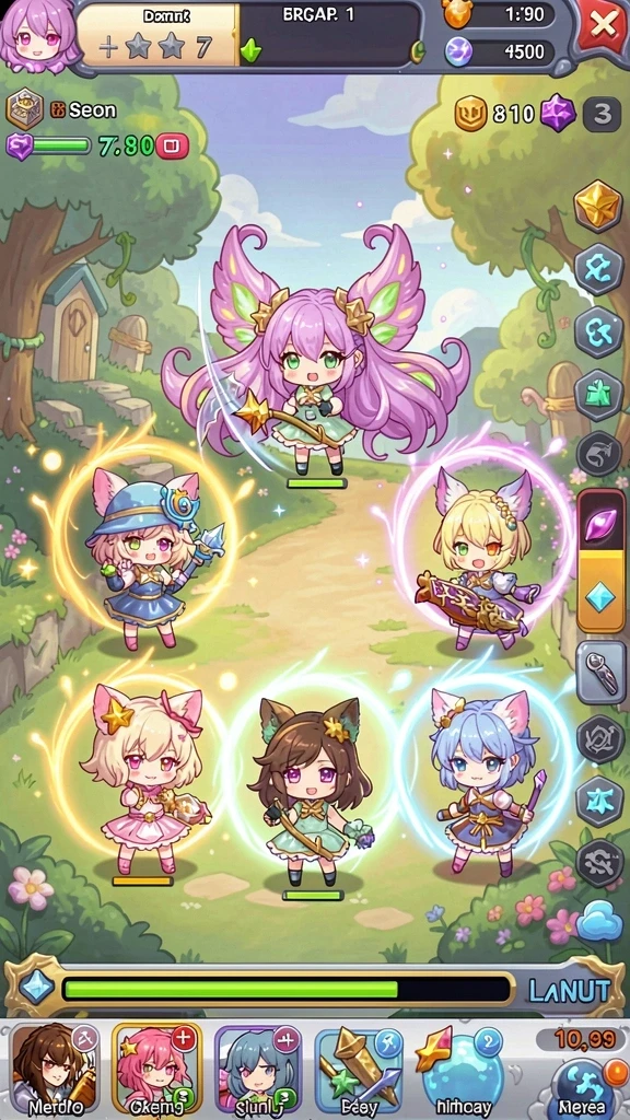 fiona77 - Berbagai tantangan menunggu di setiap level FIONA77.
