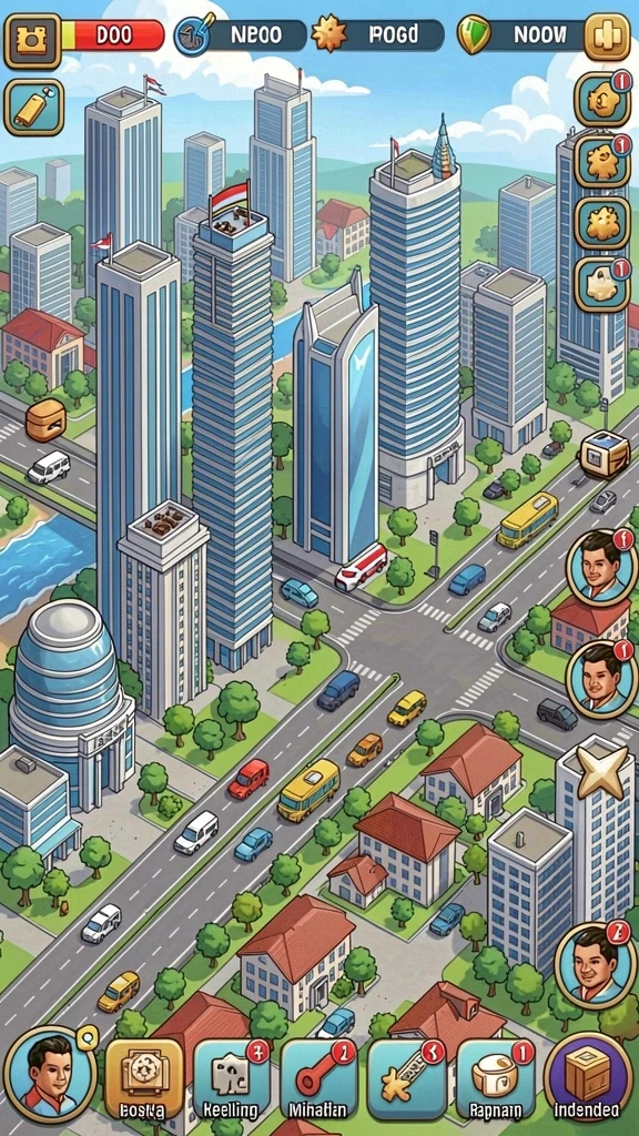 hit9 - Momen seru saat bertanding melawan teman dalam mode multiplayer.