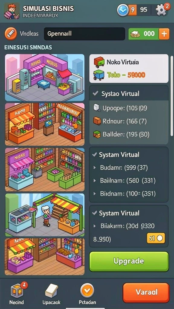idrking - Tampilan antarmuka yang menarik dan user-friendly.